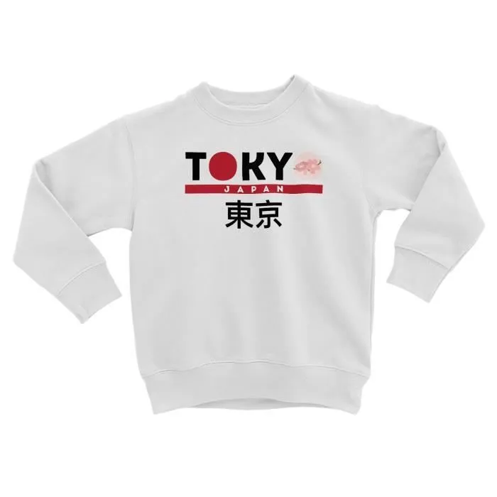 Sweatshirt Enfant Tokyo Japan Japon Asie Culture Ville Sakura-0