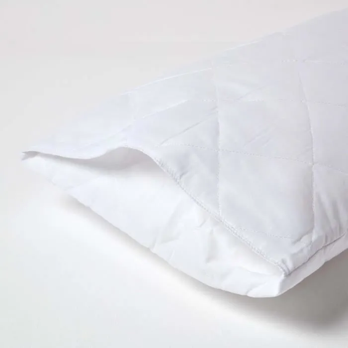 Protège oreiller - Non spécifié - Lot de 2 - Poly coton - 50 x 75 cm - Matelassé-3