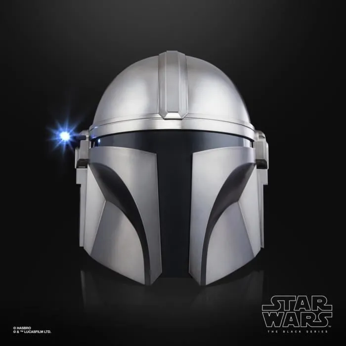 Casque électronique The Mandalorian, Casque premium pour cosplay, dès 14 ans, Star Wars The Black Series-2