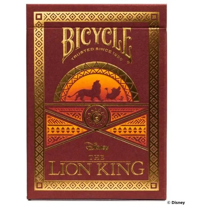 Jeux de société-Jeu De Cartes - Bicycle - Le Roi Lion-0