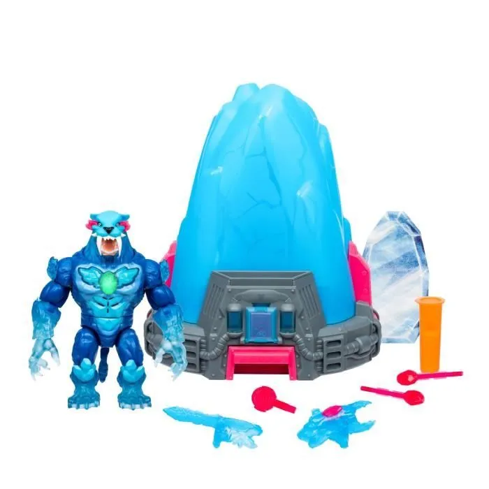 Cryo Lab - MOOSE TOYS - Mr. Beast Lab - 18 cm, 30 Lumières et Sons, 2 Fauves à Collectionner-0