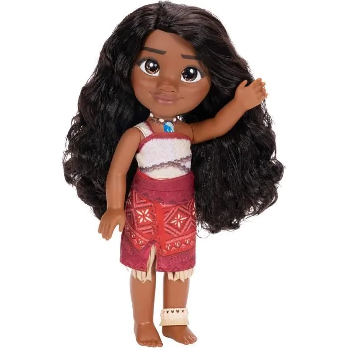 Poupée Vaiana 35 cm - Disney - Vaiana 2 - Articulée - Cheveux Soyeux - Tenue Polynésienne-3