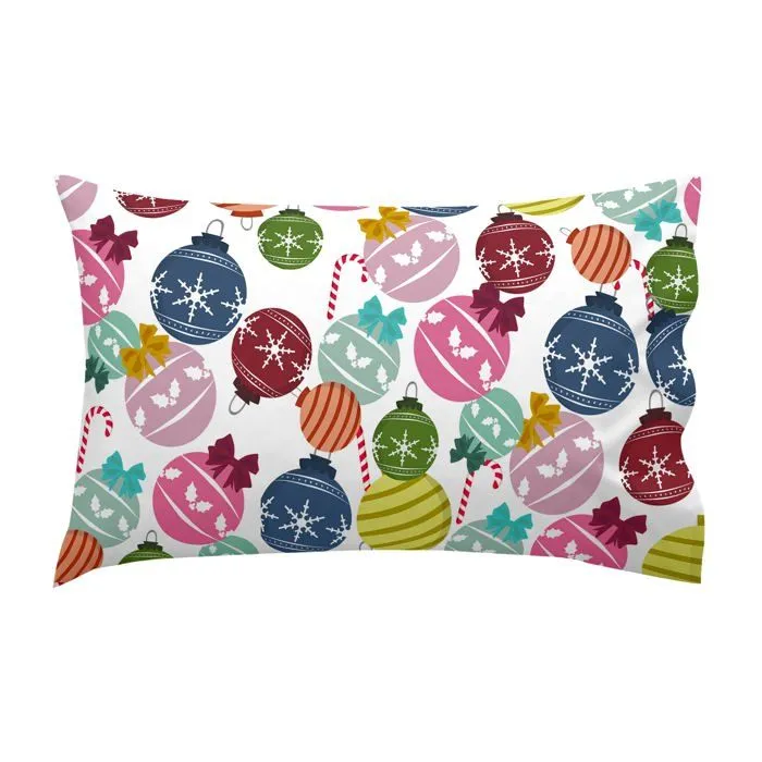Parure housse de couette 2 pièces Merry christmas 100x120 cm (Berceau)-3