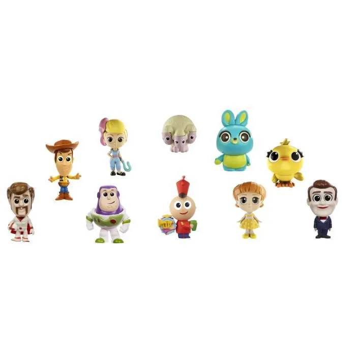 Pack de 10 mini-figurines Toy Story MATTEL - 3,8 cm à collectionner-1