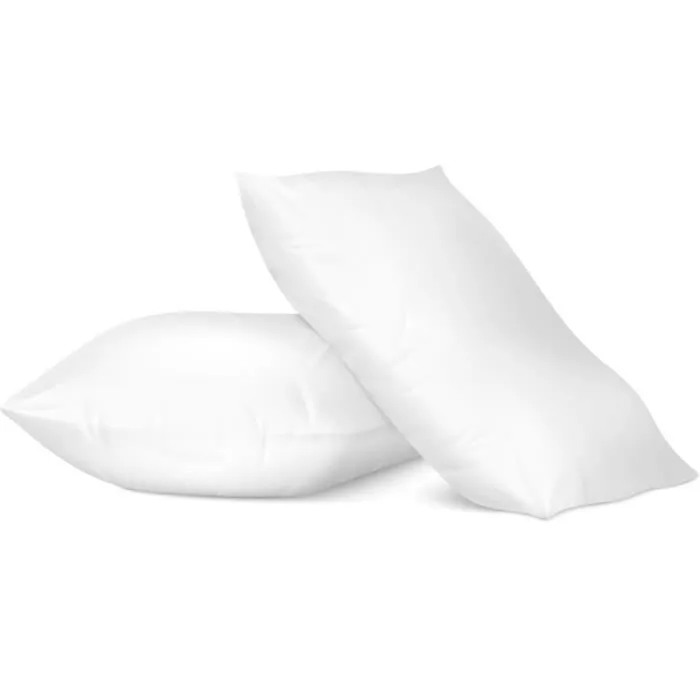 2x Oreillers carré "Confort" 60x60cm - Lily-Rose-0