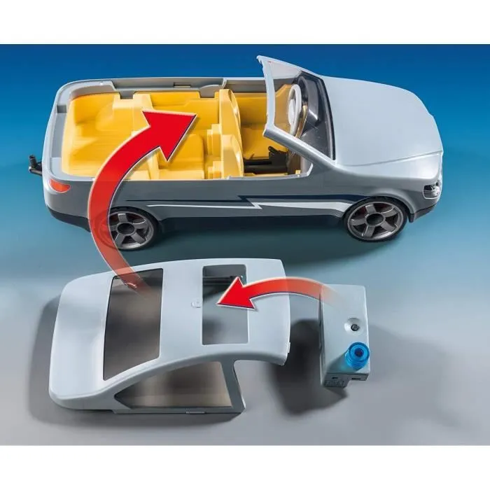 PLAYMOBIL 9361 - City Action - Voiture banalisée avec policiers en civil-3