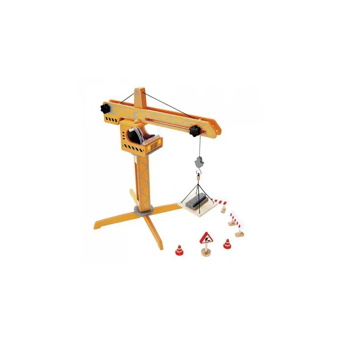 Grue - HAPE - Méga grue super robuste - Jaune - Mixte - A partir de 3 ans-2
