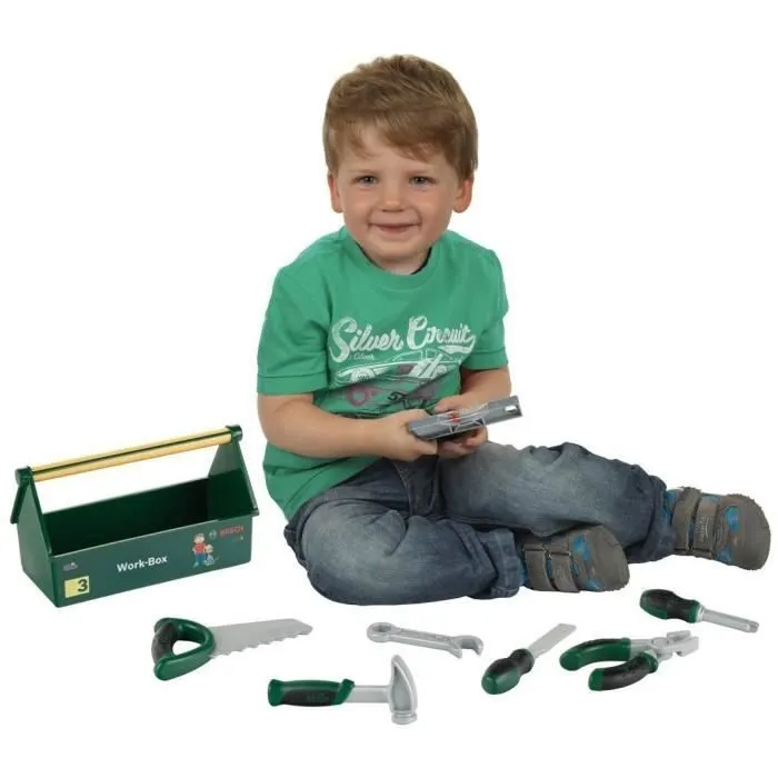 BOSCH - Jouet - Caisse à Outils Profiline pour Enfant-1