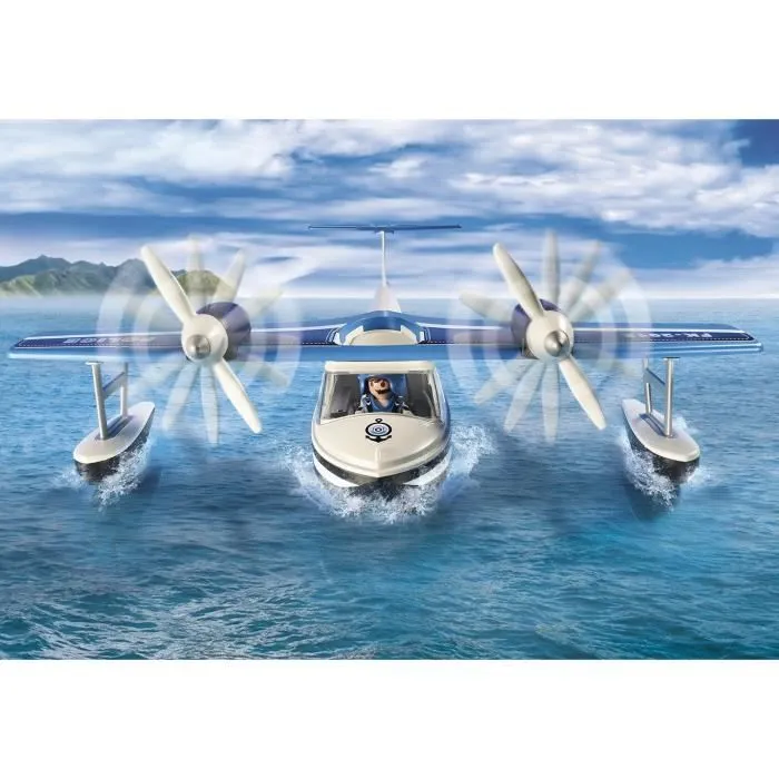 PLAYMOBIL 9436 - Hydravion de police - City Action - Mixte - A partir de 4 ans-3