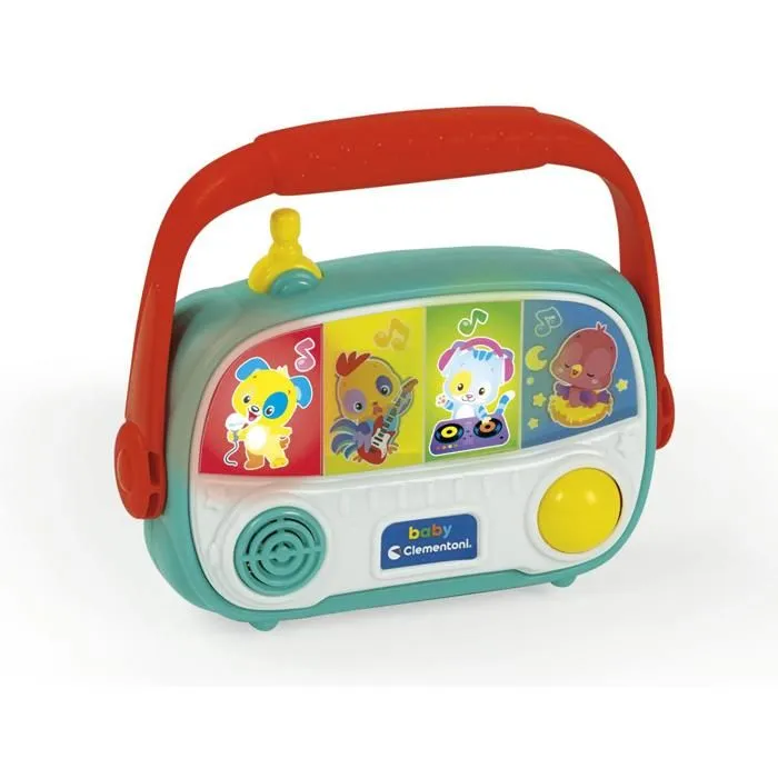 Jeu musical électronique - CLEMENTONI - Baby 17439 - Portable - Éducatif - Multicolore-0