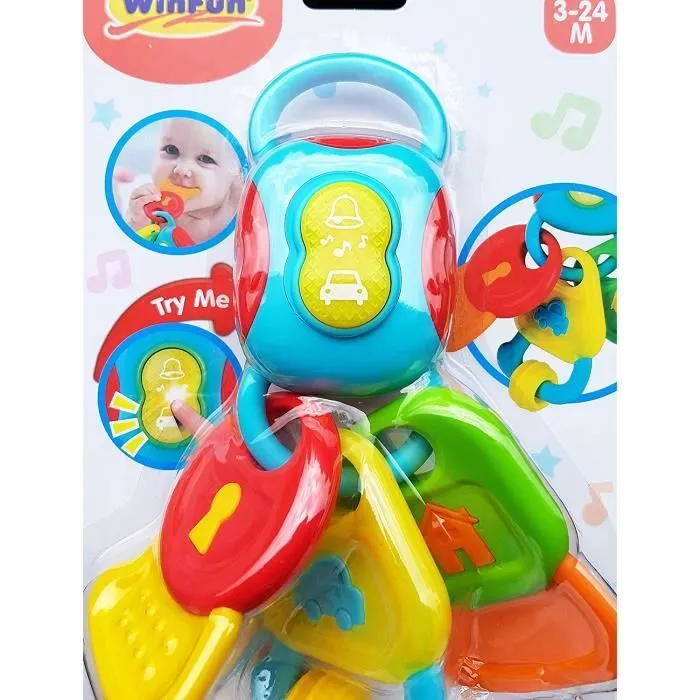 WinFun  Dentition Porte-clés, Couleur Rouge (CPA Toy Group ) - 7300185-2