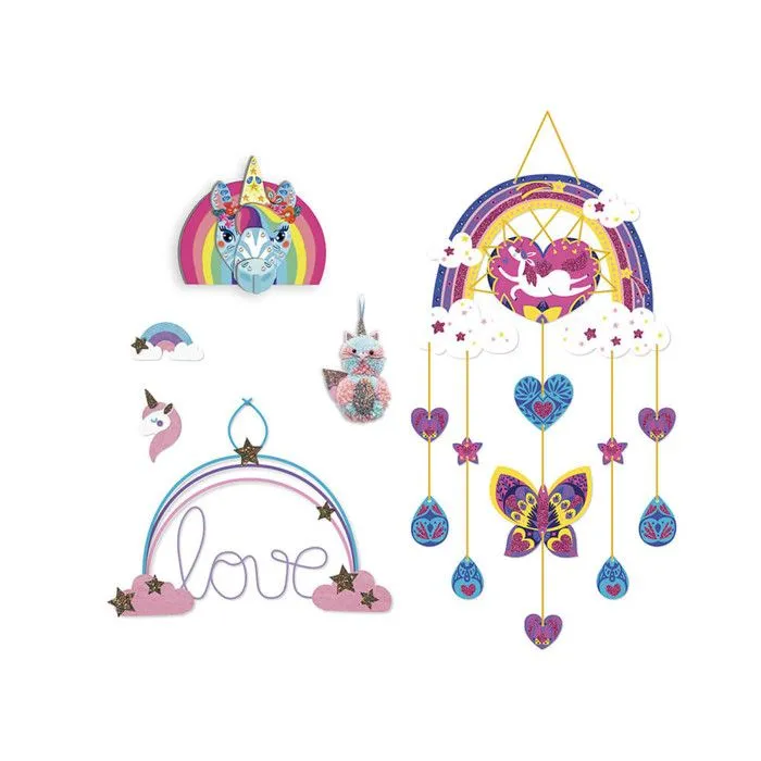 Kit Créatif - Coffret Multi-Activités Arc-En-Ciel-1