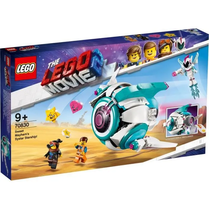 LEGO® Movie 70830 Le vaisseau spatial Systar de Sweet Mayhem ! - La grande aventure LEGO 2 - Jeu de construction-0