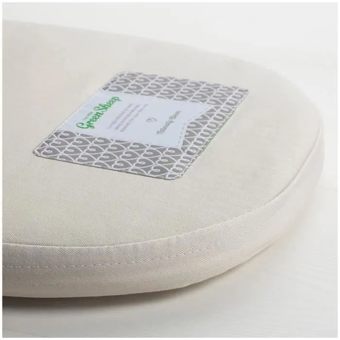 Matelas naturel pour nacelle Little Green Sheep - Bugaboo Cameleon - Blanc-1