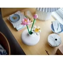 LEGO® 40647 Creator Les Fleurs de Lotus, Kit de Construction pour Filles et Garçons Dès 8 Ans, avec 3 Fleurs Artificielles-5