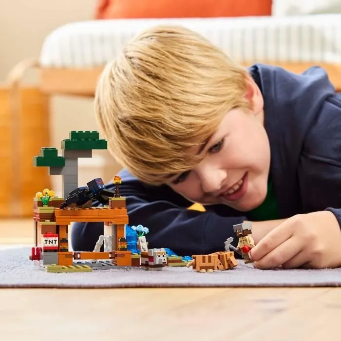 LEGO Minecraft 21269 L’expédition dans la mine du tatou - Jeu de construction pour garçon-4