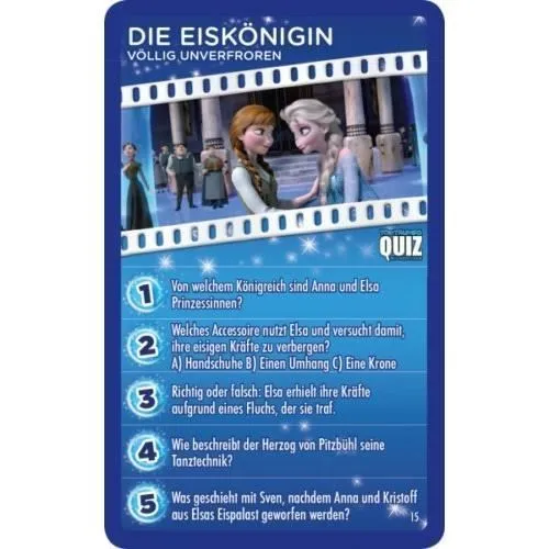 Winning Moves Quiz Disney Classics Le Jeu Teste Ton Savons avec 500 Questions Autour Les Plus Beaux Disney Films --3