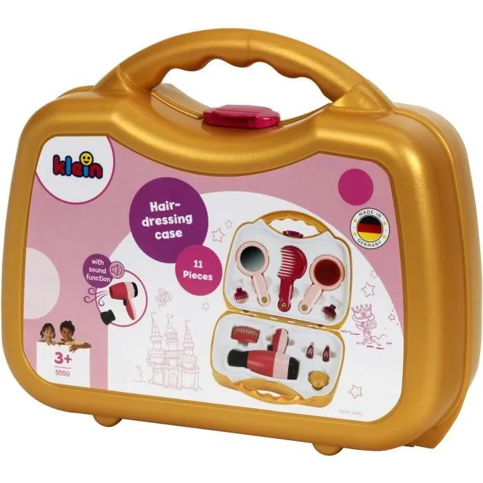 Mallette de coiffure avec sèche-cheveux électronique - KLEIN - 5559 - Dès 3 ans-5