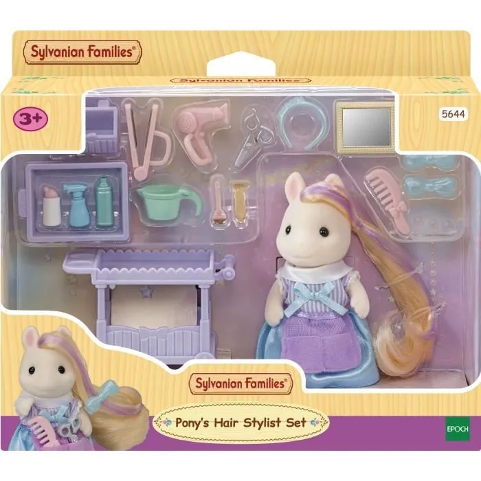 SYLVANIAN FAMILIES - La maman poney et son kit de coiffure-8