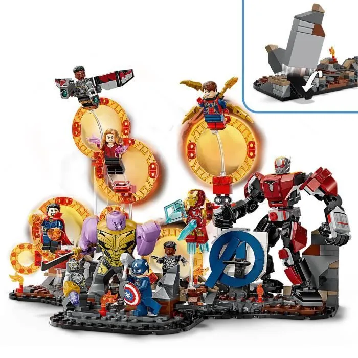 LEGO 76323 Combat final d'Avengers, Marvel-2