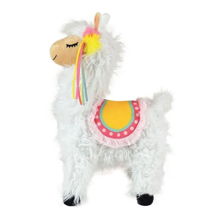 Peluche Lama Pour Enfant - JEMINI - 30 cm - Rose - Bébé - Intérieur-1