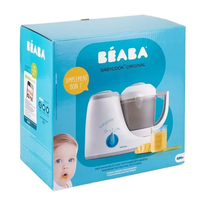 BÉABA - Babycook Original - Robot Bébé 4 en 1 Mixeur-Cuiseur - Cuisson Vapeur - Décongélation-4