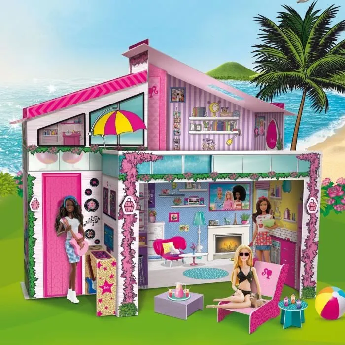 BARBIE Dream Summer Villa Pour Enfant - Maison de poupées-0