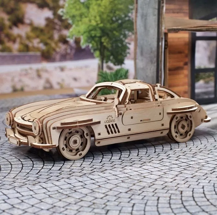 Modèle Mécanique - UGEARS - Winged Sports Coupe - 262 pièces - Bois - 14 ans et plus-5