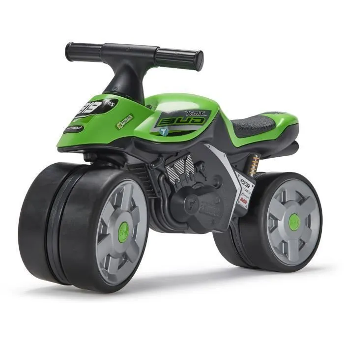 Porteur Moto - FALK - Bud Racing - Dès 12 mois - 100% Fabriqué en France - 40% de plastique recyclé-0