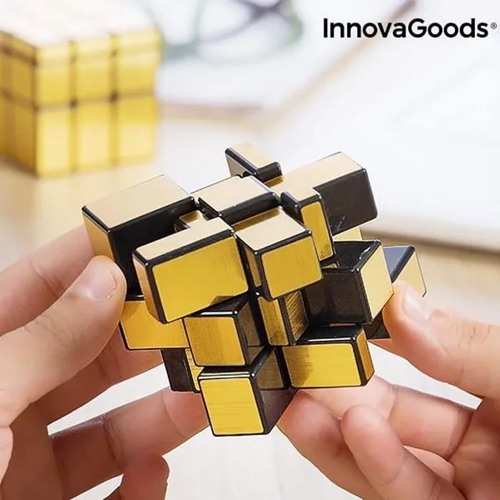 Jeu de société - INNOVAGOODS - Cube Magique Casse-Tête Ubik 3D - Mixte - 1 joueur ou plus - 25 min-0