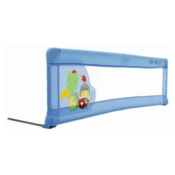 Barrière de lit 150 cm - Chevalier - Bleue-1