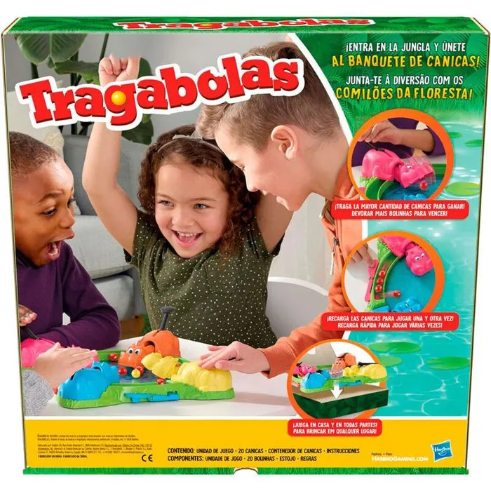 Jeux de société Hasbro Hungry Hippos-2