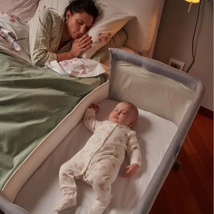 CHICCO - Next2Me Lit Bébé Berceau Cododo - Sand-1