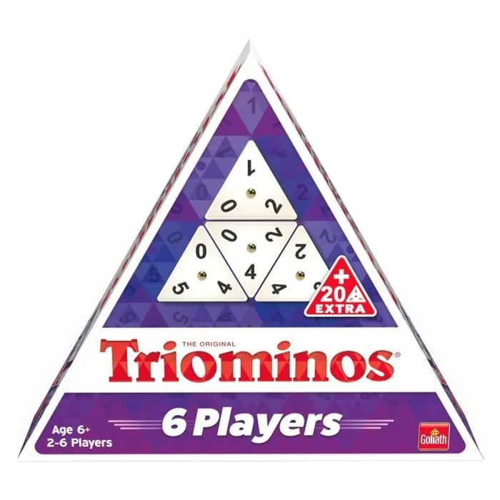 Goliath - Triominos 6 joueurs (Excel 2,0) - Jeu de famille-0