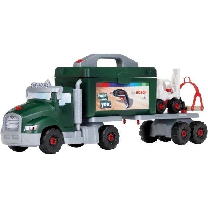 Jouet de bricolage - KLEIN - Camion de bricolage Bosch à monter/démonter - Jeu de construction de plus de 80 pièces.-2