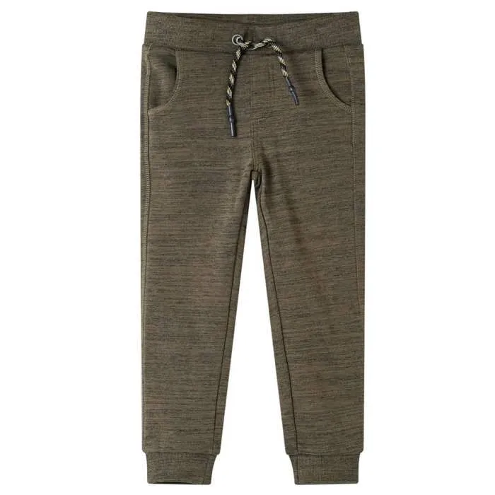 Pantalon de survêtement pour enfants mélange kaki 92/104/116/128/140-0