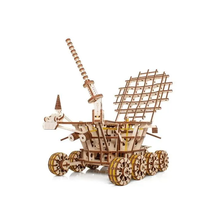 Jeu de construction - EWA Eco-Wood-Art - LUNOKHOD - 424 pièces - Bois - Mécanique-1