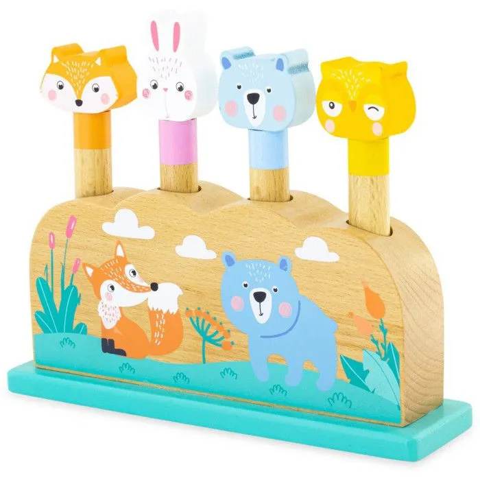 Pop up les animaux - Jeux premier âge - Jeux à manipuler - Jeux à empiler-0