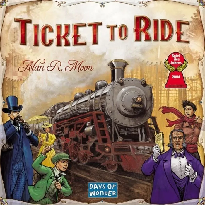 Jeu de société - ASMODEE - Ticket to Ride - 6 ans - Enfant - Mixte-0
