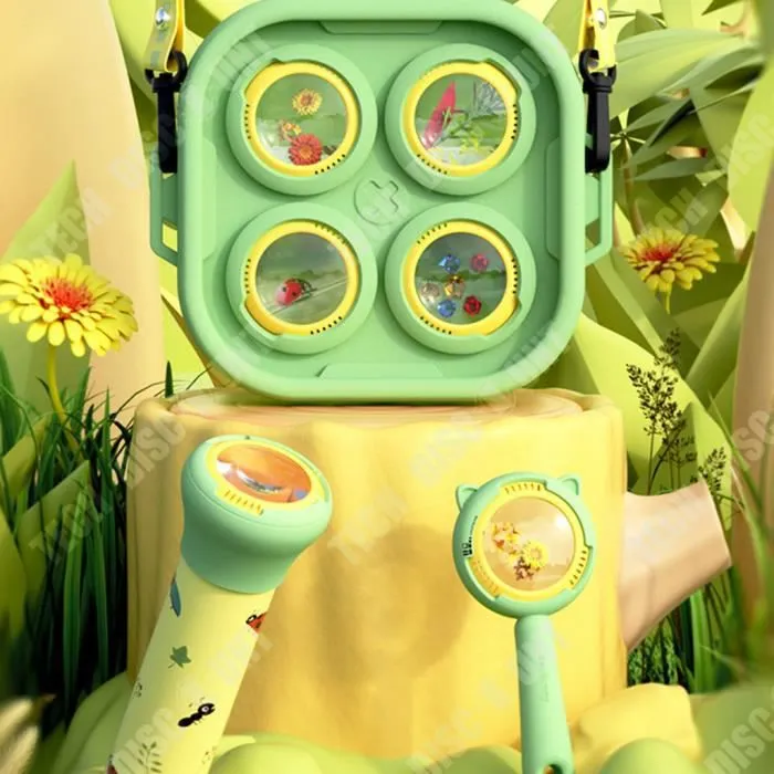 Jouets d'exploration de la nature - TD - Loupe kaléidoscope - Pour enfants 4-6 ans - Extérieur - Mixte-1