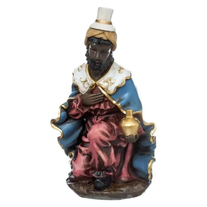 Santons en Résine - FEERIC LIGHT & CHRISTMAS - 20 cm - Couleurs traditionnelles - Mixte - Adulte-4