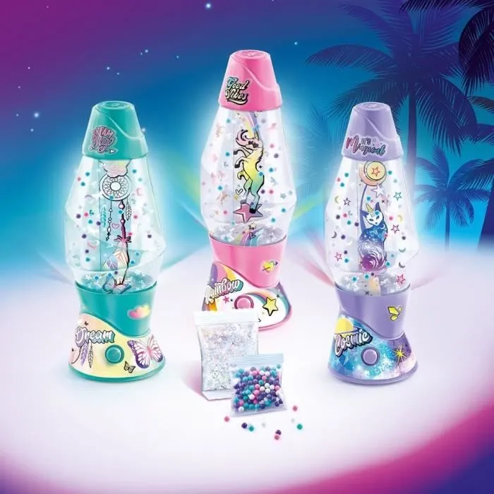 Mini Lava Lampe DIY - CANAL TOYS - STYLE 4 EVER - OFG 234 - Rose - Multicolore - Enfant-2