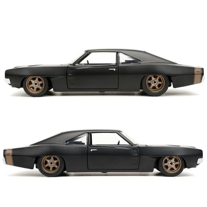 Jada - Fast & Furious - 1968 Dodge Charger Widebody Die Cast - Véhicule à l'échelle 1:24-3