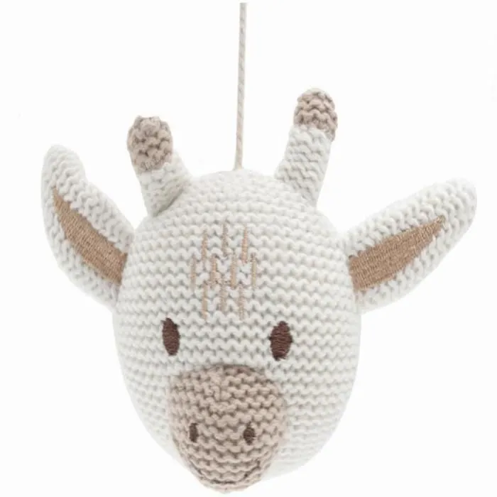 Mobile tissu Bébé Animals - Pour lit bébé-2