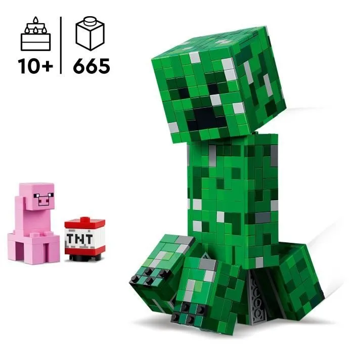 LEGO Minecraft 21276 Le Creeper - Jeu de Construction pour Garçon dès 10 Ans - Figurine-1