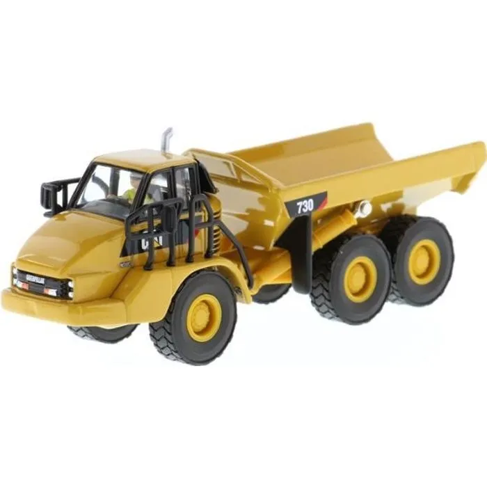 Tombereau articulé CATERPILLAR CAT 730 avec conducteur et boite métal - DCM85130-0