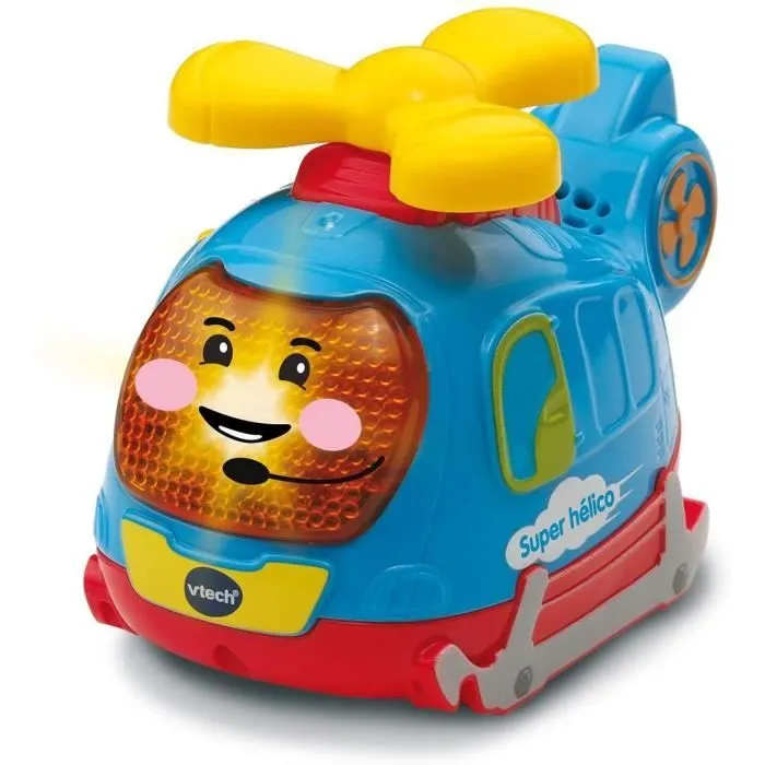 Coffret Trio Secours - VTECH - Tut Tut Bolides - Camion de pompiers, tracteur et hélico - 1 à 5 ans-3