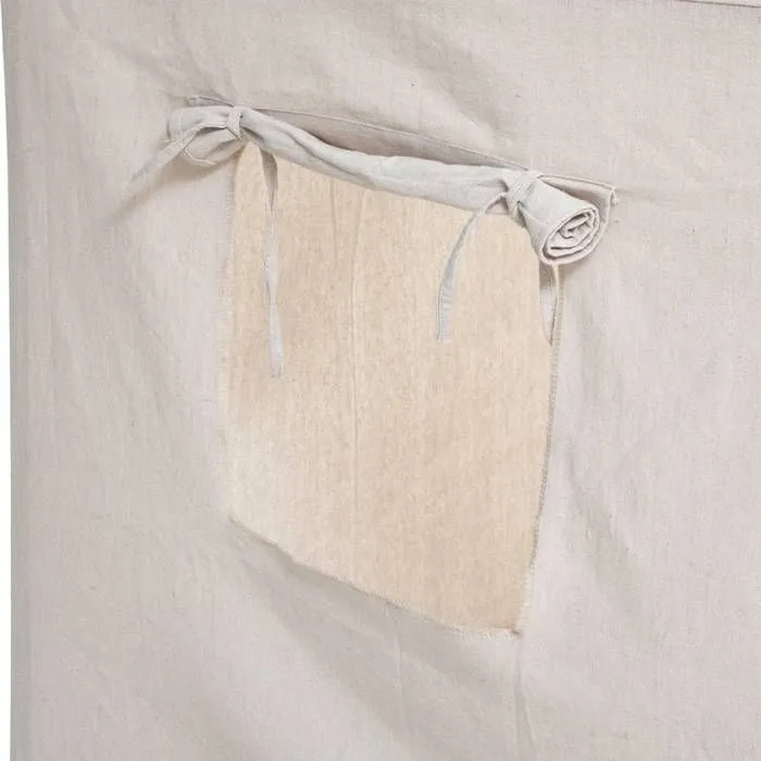 Cabane enfant - structure pin - toile coton H116 cm - Beige - Atmosphera createur d'interieur-4