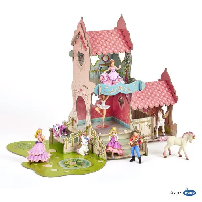 PAPO - Batiment Isiplay - Le Château Princesse - 33 pièces - Mixte - À partir de 3 ans-0