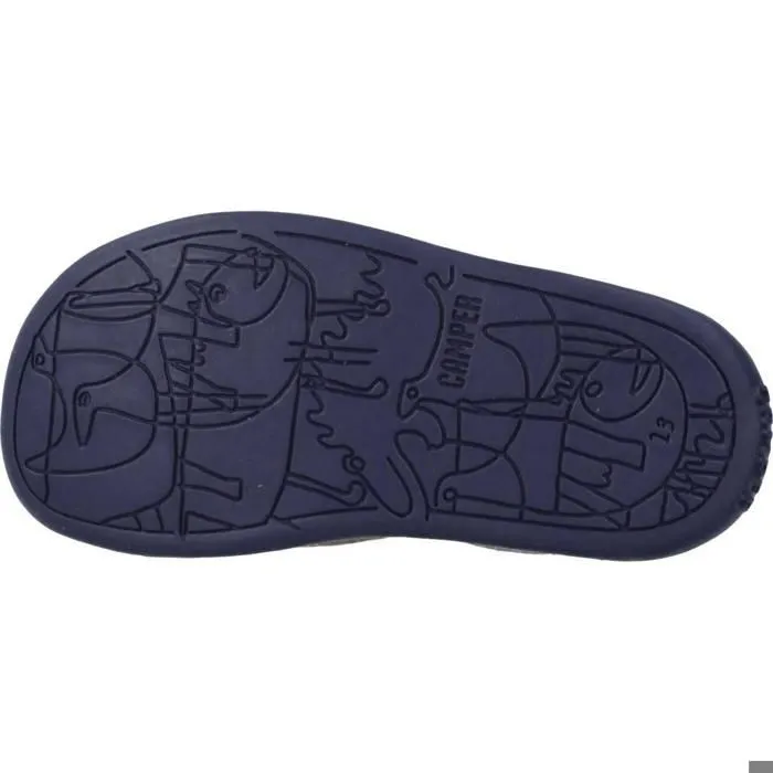Chaussure - Camper - Bicho Fw - Couleur Bleu - Enfant - Scratch-5